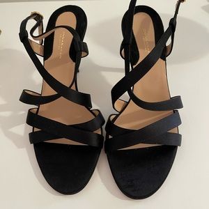 Vintage Donna Karan strappy heels.